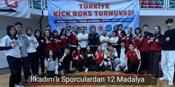 İlkadım’lı Sporculardan 12 Madalya